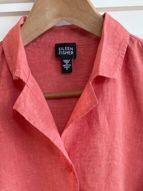 Eileen Fisher Linen Blouse